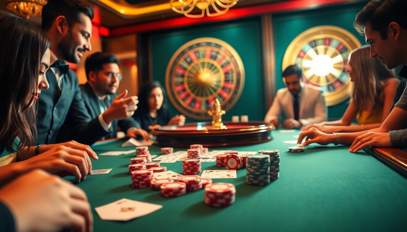 Experience tension at a poker table with players engaged in a high-stakes game at https://jun88bet.net/, highlighting thrilling gambling action.